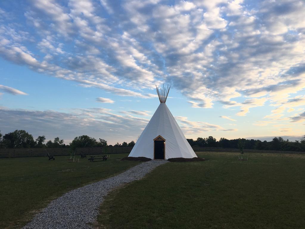 Dreamcatcher Glamping Tipi Hotell Farmville Exteriör bild