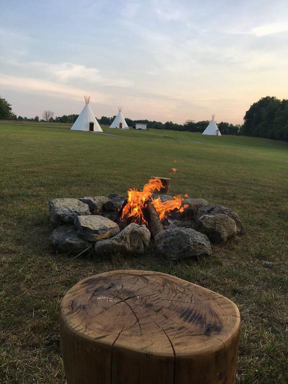 Dreamcatcher Glamping Tipi Hotell Farmville Exteriör bild